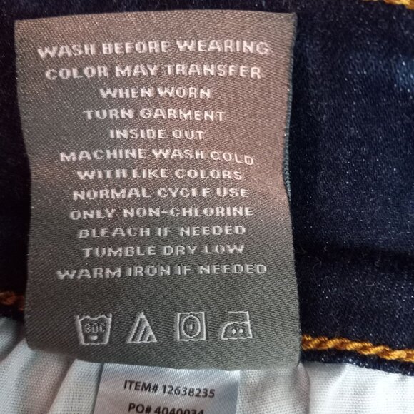 Torrid Size 24T Jegging Womens Super Soft Dark Wash Denim Blue Stretch - Picture 10 of 11